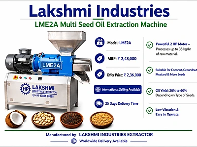 Lakshmi Industries Extractor Model LME2A