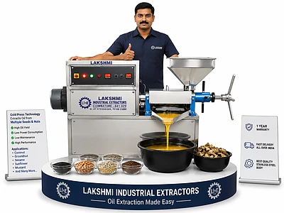LOM3B Commercial Cold Press Oil Extraction Machine